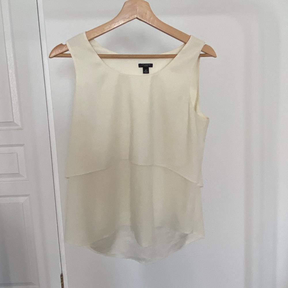 Ann Taylor Ruffle Tank